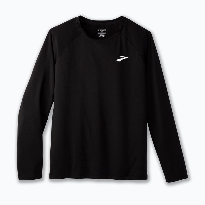 Longsleeve do biegania męski Brooks Atmosphere 2.0 black 4