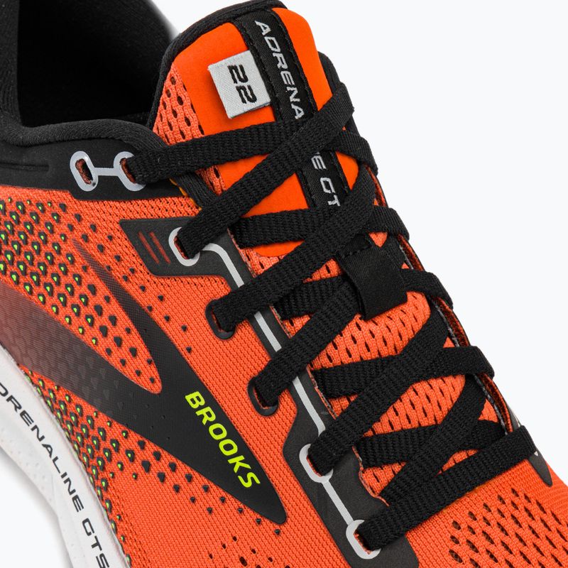 Buty do biegania męskie Brooks Adrenaline GTS 22 orange/black/white 8