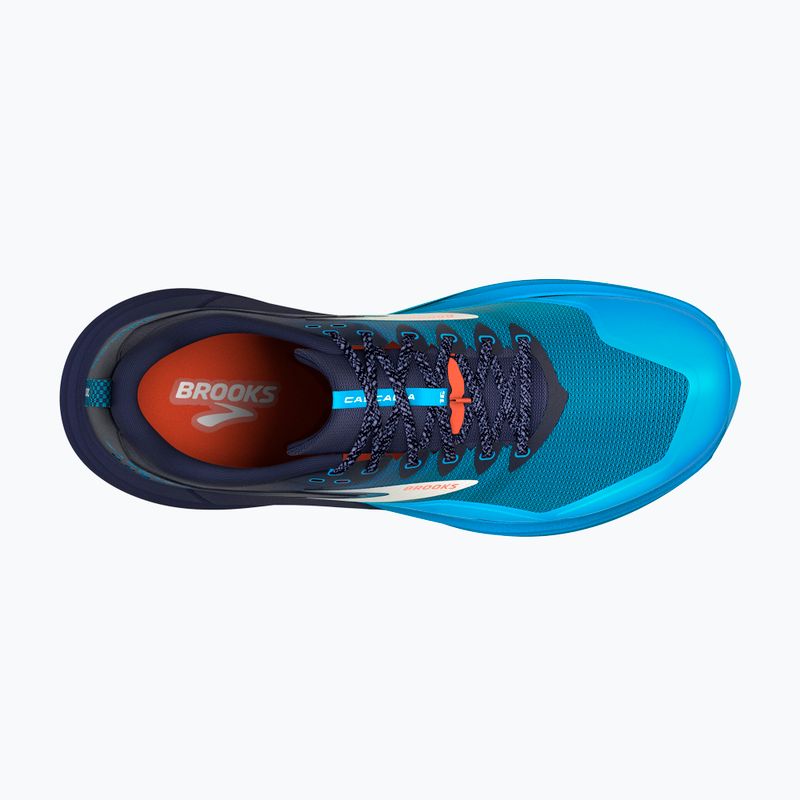 Buty do biegania męskie Brooks Cascadia 16 peacoat/atomic blue/rooibos 12