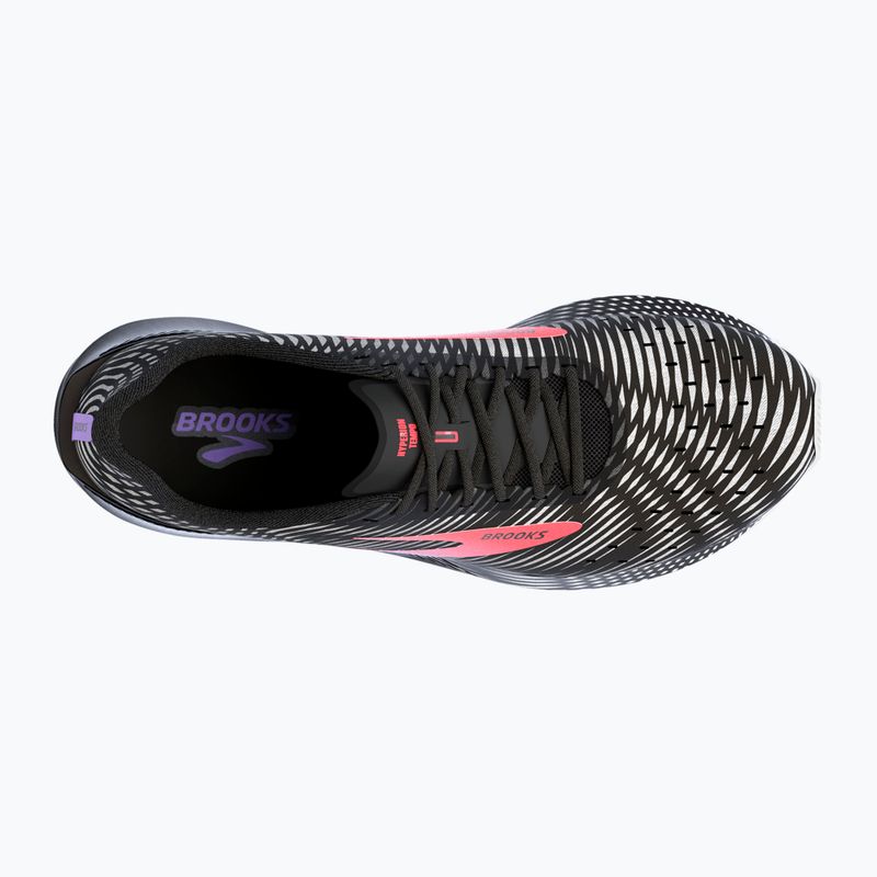 Buty do biegania damskie Brooks Hyperion Tempo black/coral/purple 13