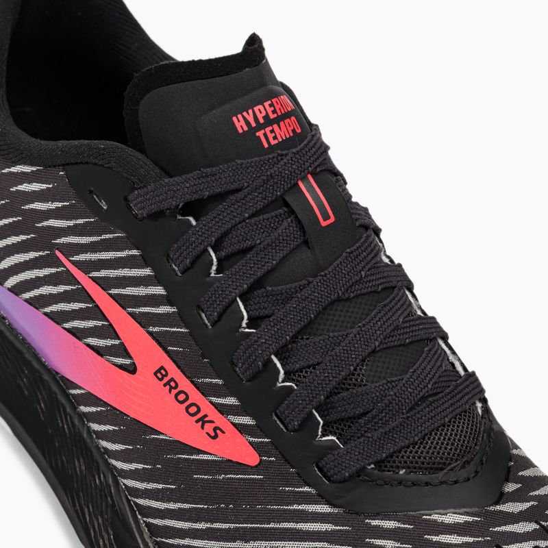 Buty do biegania damskie Brooks Hyperion Tempo black/coral/purple 8