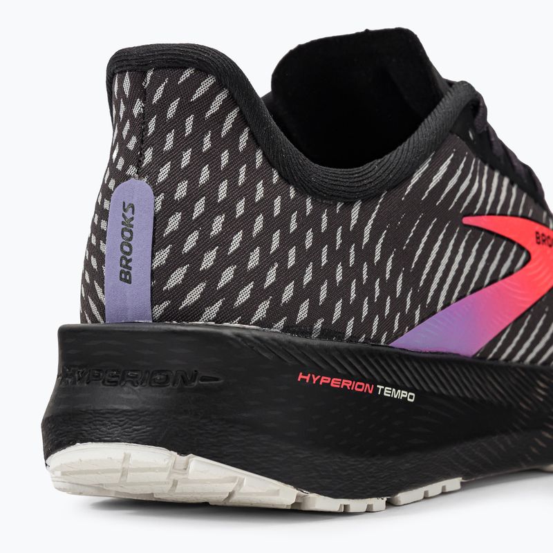 Buty do biegania damskie Brooks Hyperion Tempo black/coral/purple 9