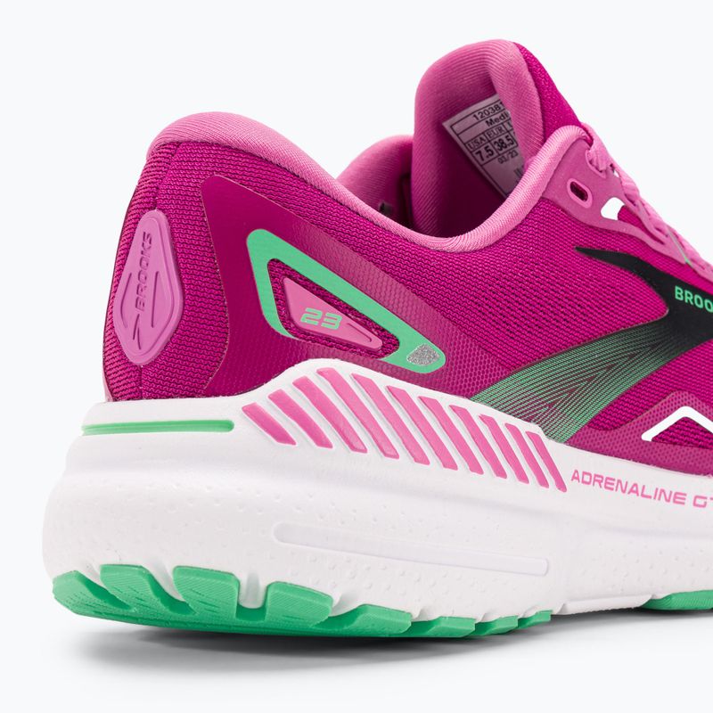 Buty do biegania damskie Brooks Adrenaline GTS 23 pink/festival fuchsia/black 9