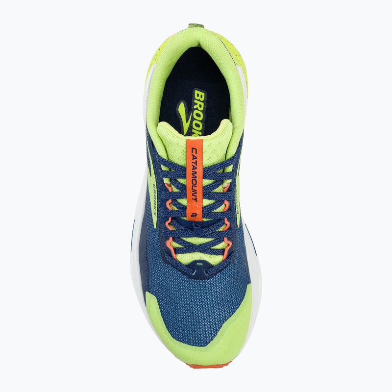 Buty do biegania męskie Brooks Catamount 2 navy/firecracker/sharp green 5