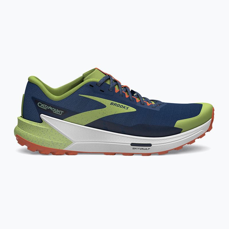 Buty do biegania męskie Brooks Catamount 2 navy/firecracker/sharp green 9