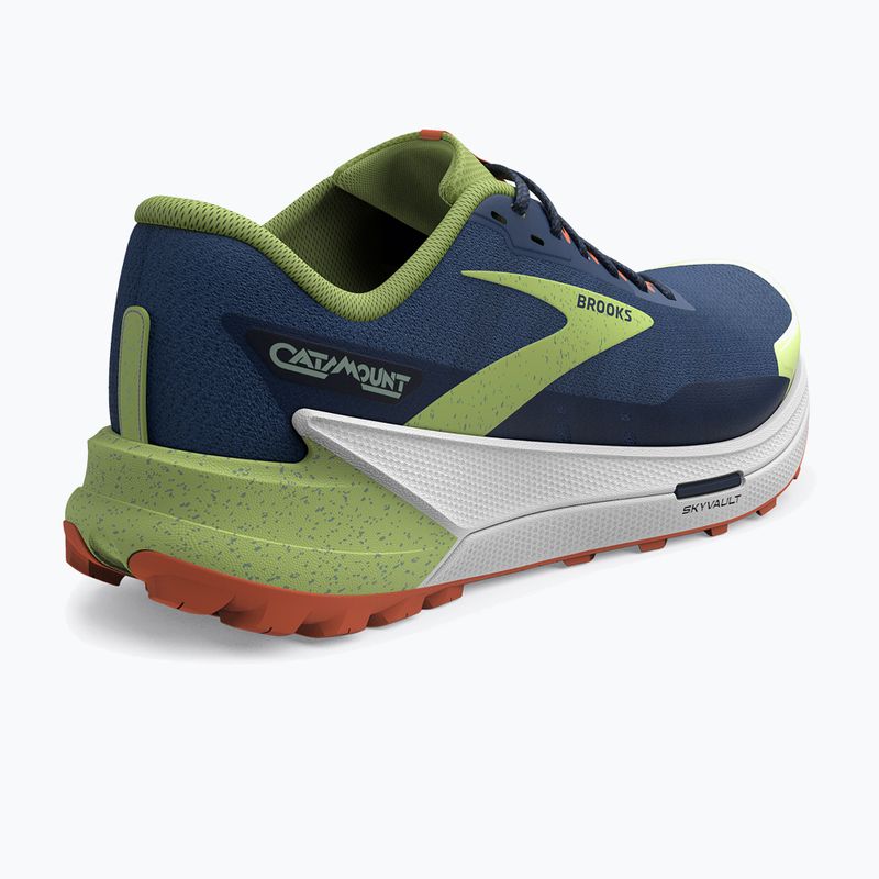 Buty do biegania męskie Brooks Catamount 2 navy/firecracker/sharp green 11