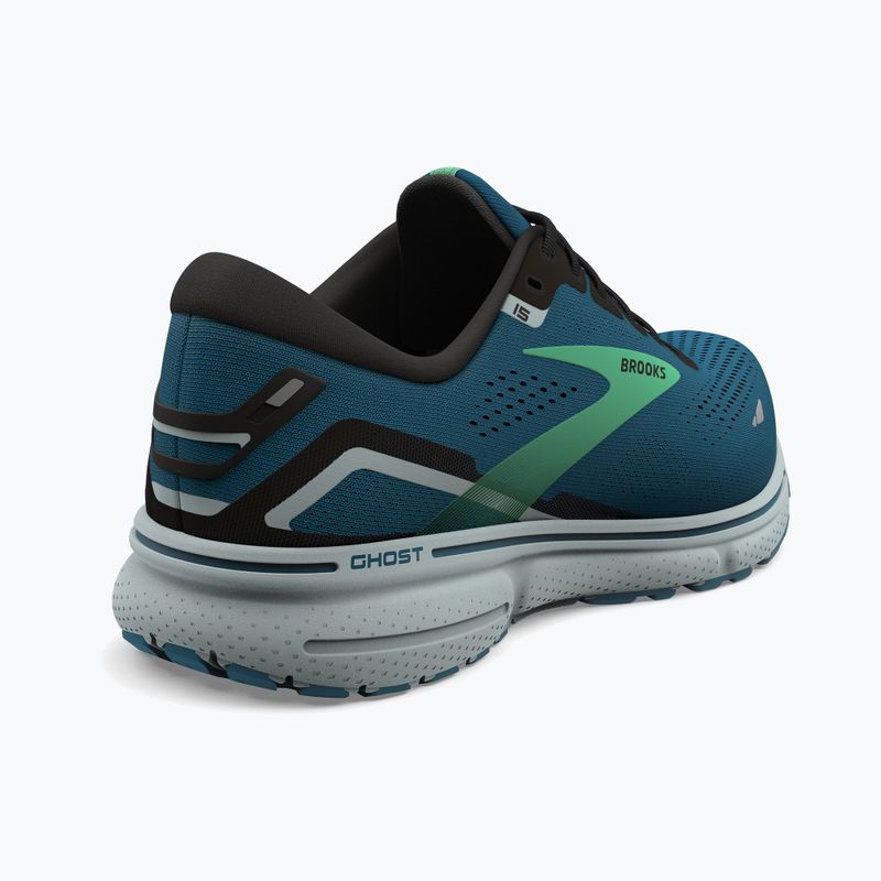Buty do biegania męskie Brooks Ghost 15 morrocan blue/black/spring bud 16
