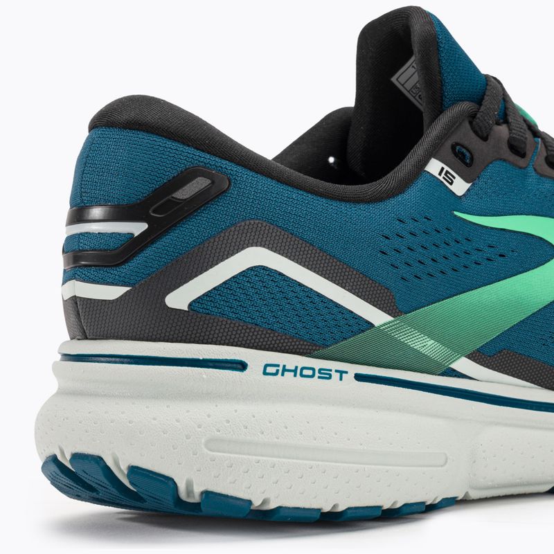 Buty do biegania męskie Brooks Ghost 15 morrocan blue/black/spring bud 9