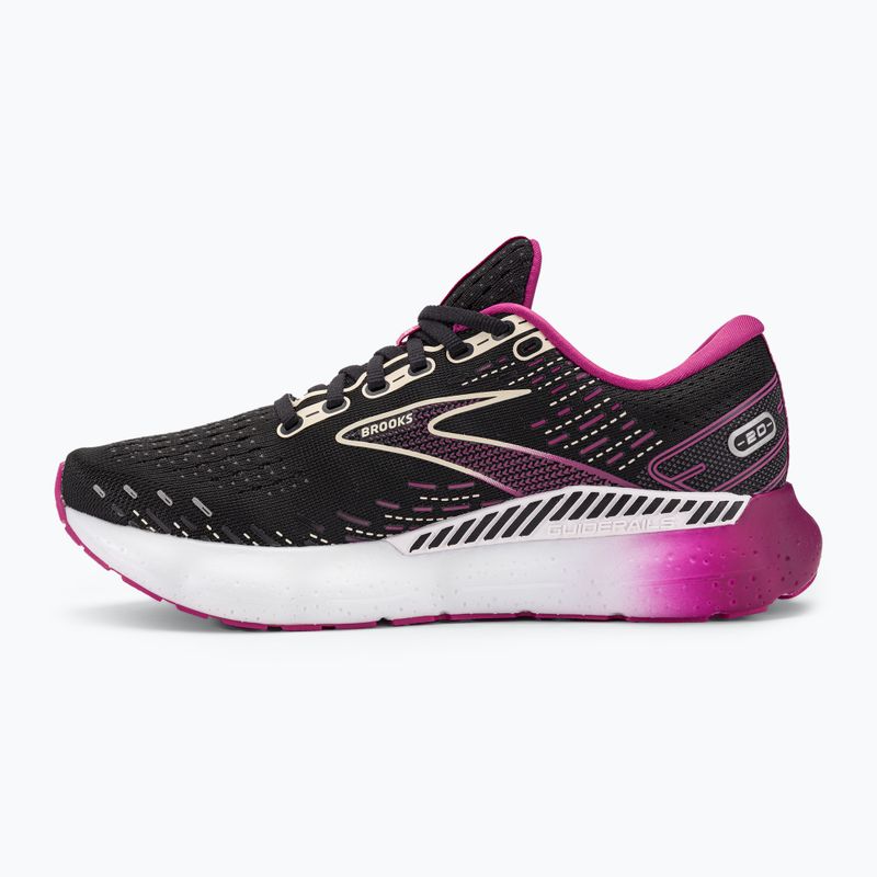 Buty do biegania damskie Brooks Glycerin GTS 20 black/fuchsia/linen 3