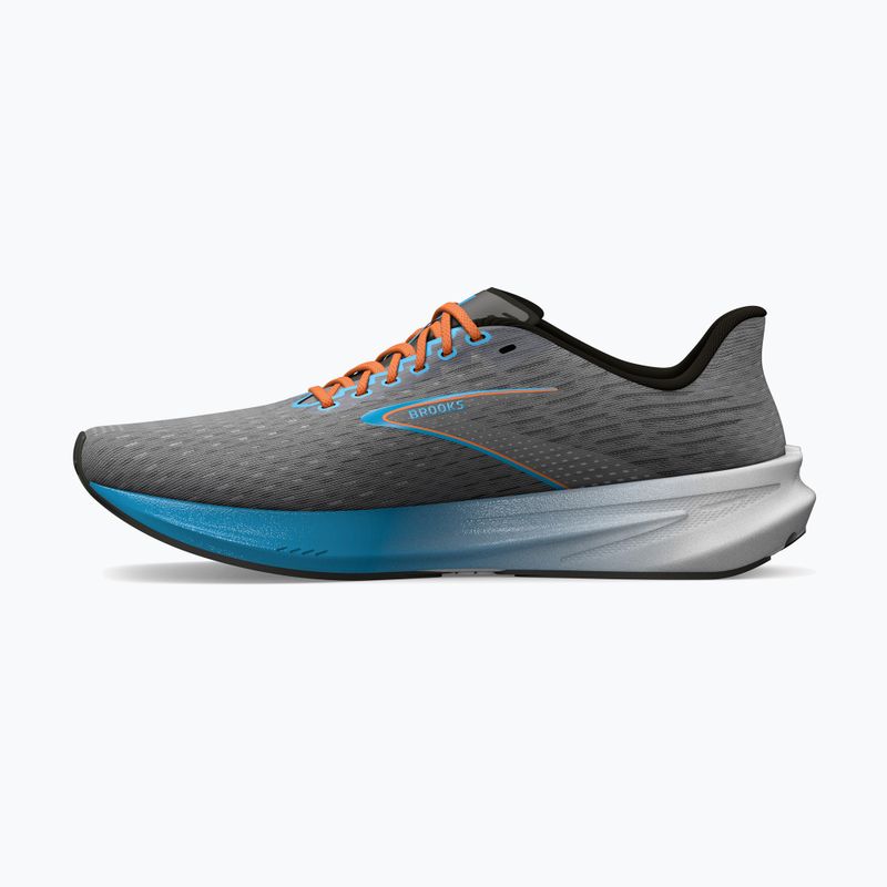 Buty do biegania męskie Brooks Hyperion grey/atomic blue/scarlet 13