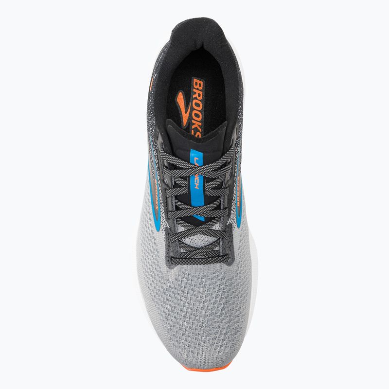 Buty do biegania męskie Brooks Launch 10 black/atomic blue/scarlet ibis 7