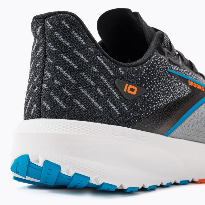 Buty do biegania męskie Brooks Launch 10 black/atomic blue/scarlet ibis 10