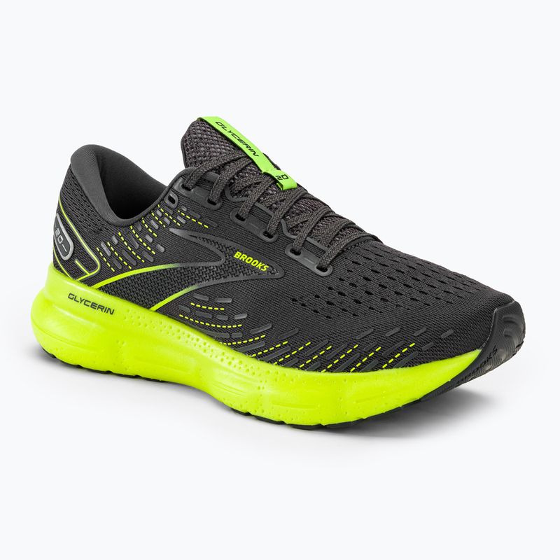 Buty do biegania męskie Brooks Glycerin 20 black/blackened pear/white