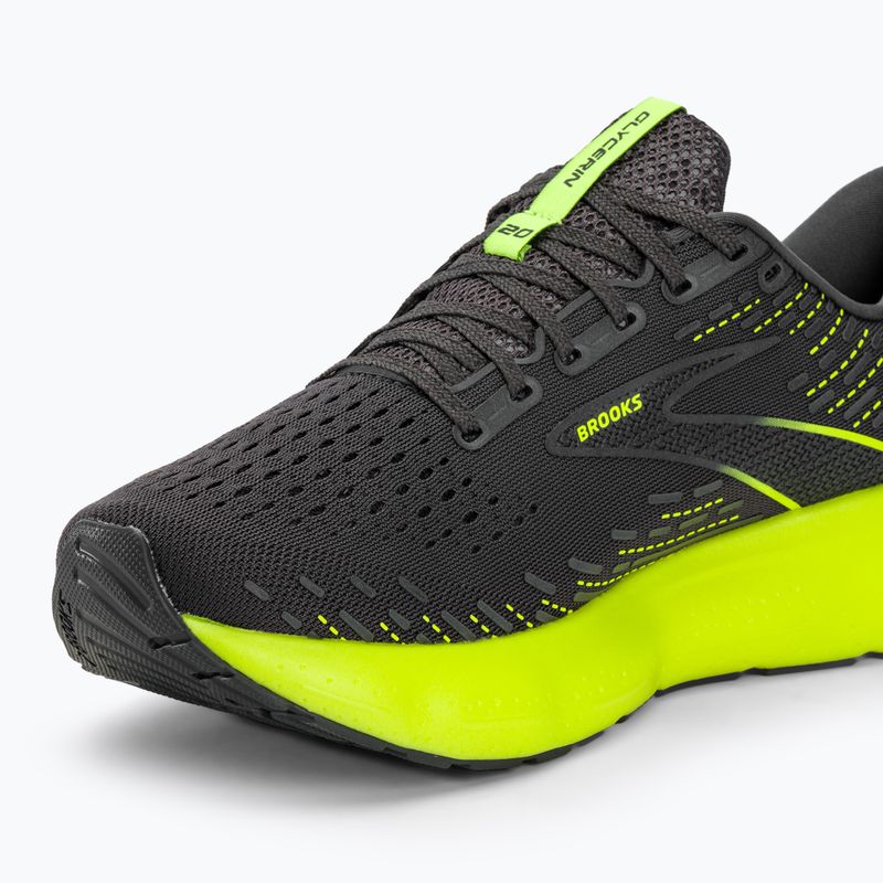 Buty do biegania męskie Brooks Glycerin 20 black/blackened pear/white 7
