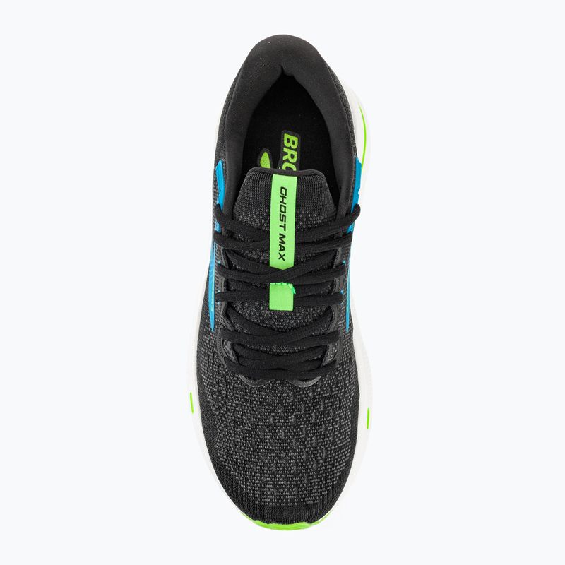 Buty do biegania męskie Brooks Ghost Max black/atomic blue/jasmine 7