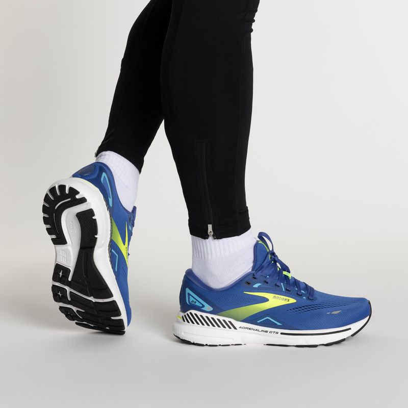 Buty do biegania męskie Brooks Adrenaline GTS 23 blue/nightlife/black 2