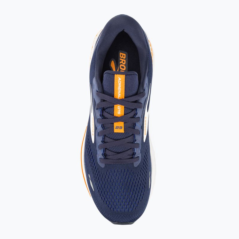 Buty do biegania męskie Brooks Adrenaline GTS 23 peacoat/ ultramarina/orange 7