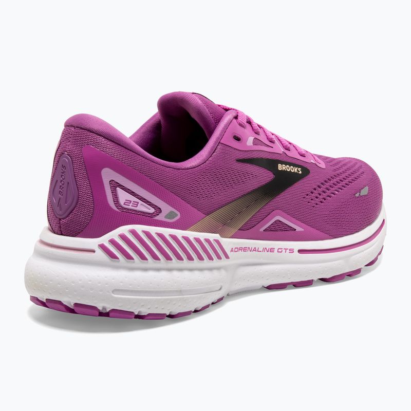 Buty do biegania damskie Brooks Adrenaline GTS 23 orchid/black/purple 10