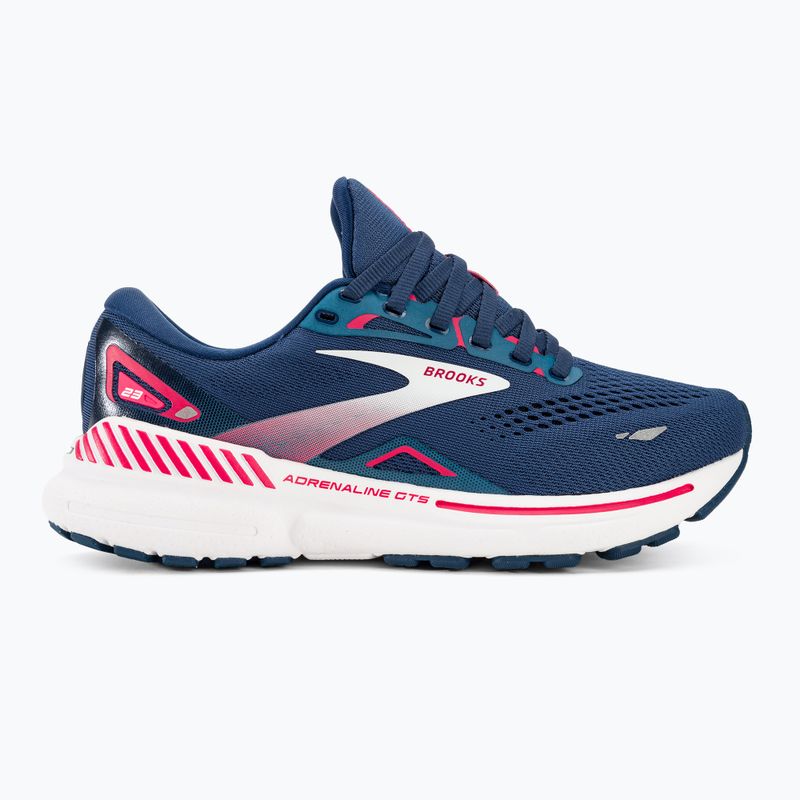 Buty do biegania damskie Brooks Adrenaline GTS 23 blue/raspberry/white 3