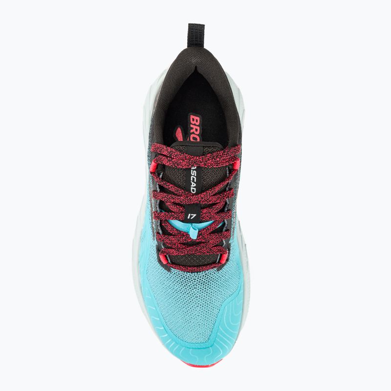 Buty do biegania damskie Brooks Cascadia 17 bluefish/black/diva pink 7