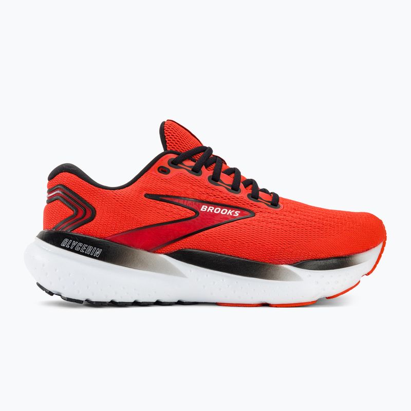 Buty do biegania męskie Brooks Glycerin 21 grenadine/salsa/black 3