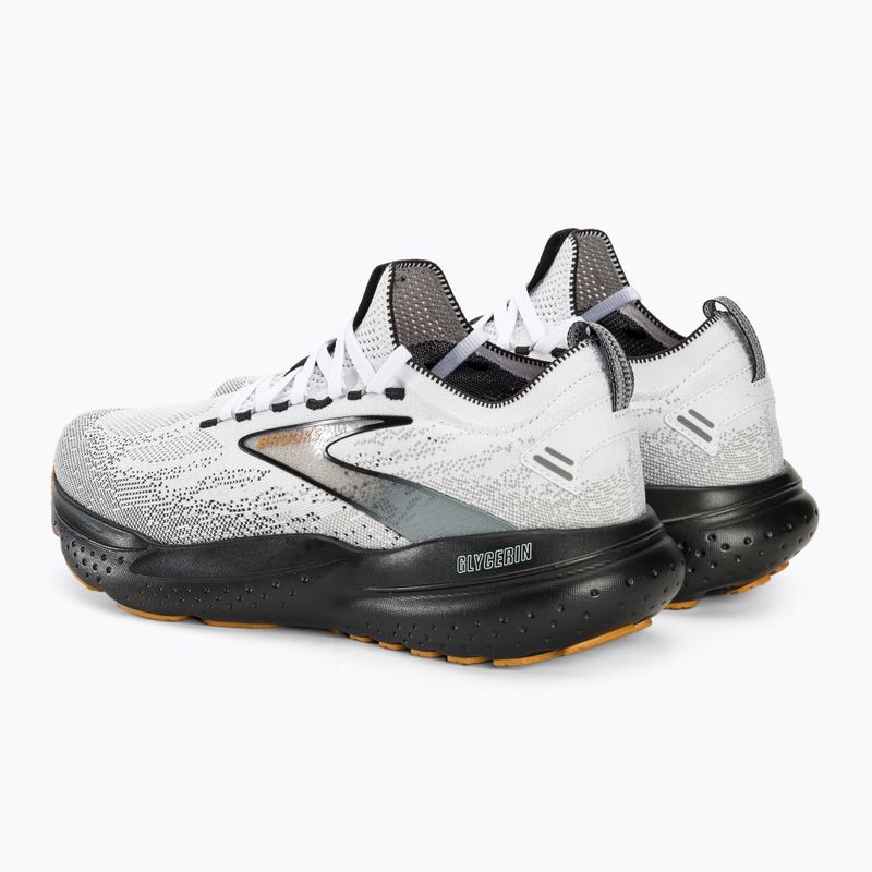 Buty do biegania męskie Brooks Glycerin StealthFit 21 white/grey/black 4