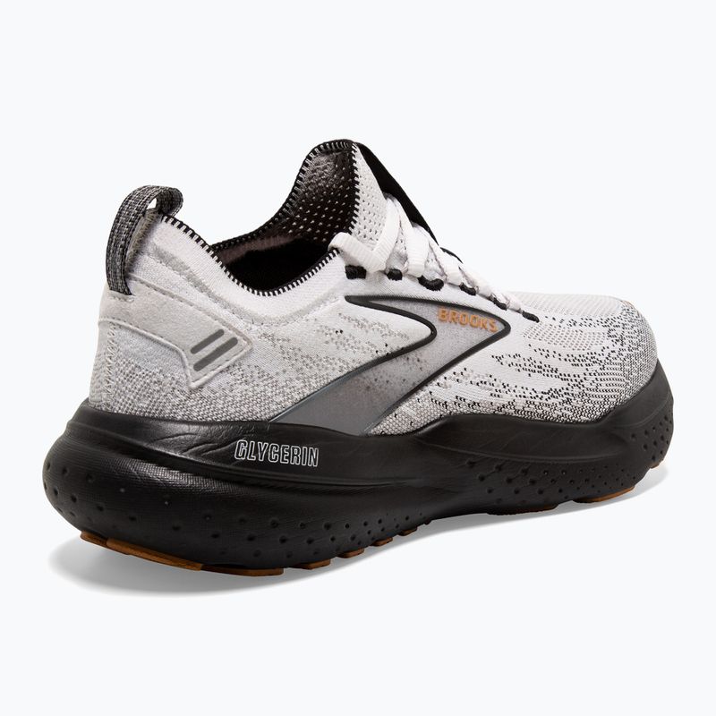 Buty do biegania męskie Brooks Glycerin StealthFit 21 white/grey/black 10