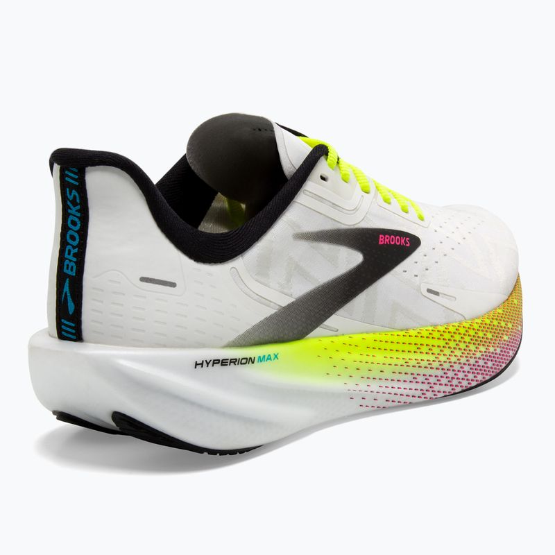 Buty do biegania damskie Brooks Hyperion Max white/black/nightlife 9