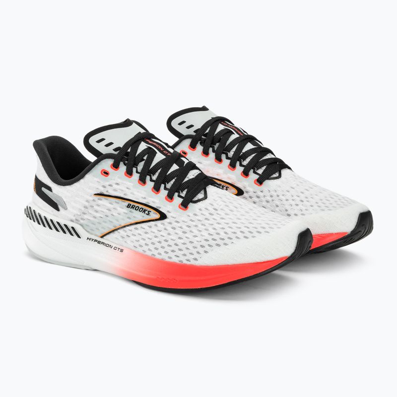 Buty do biegania męskie Brooks Hyperion GTS blue/fiery coral/orange 5
