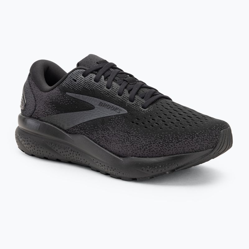 Buty do biegania męskie Brooks Ghost 16 wide fit black/black/ebony
