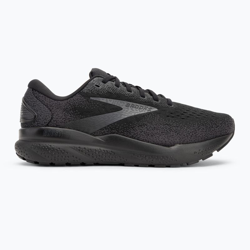 Buty do biegania męskie Brooks Ghost 16 wide fit black/black/ebony 2