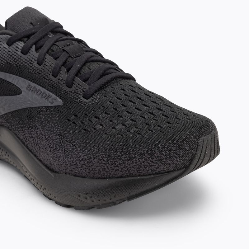 Buty do biegania męskie Brooks Ghost 16 wide fit black/black/ebony 7