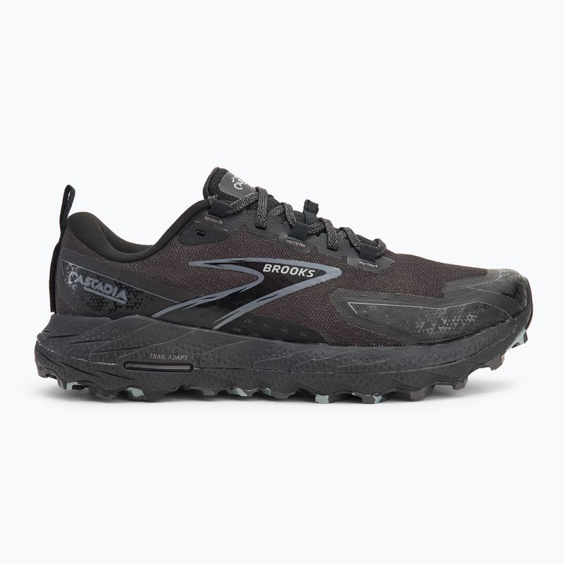 Buty do biegania męskie Brooks Cascadia 18 black/black 2