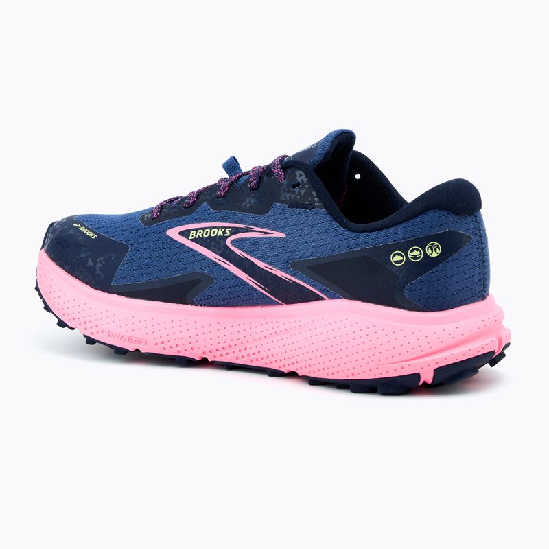 Buty do biegania damskie Brooks Divide 5 GTX grey blue/pink/lime 3