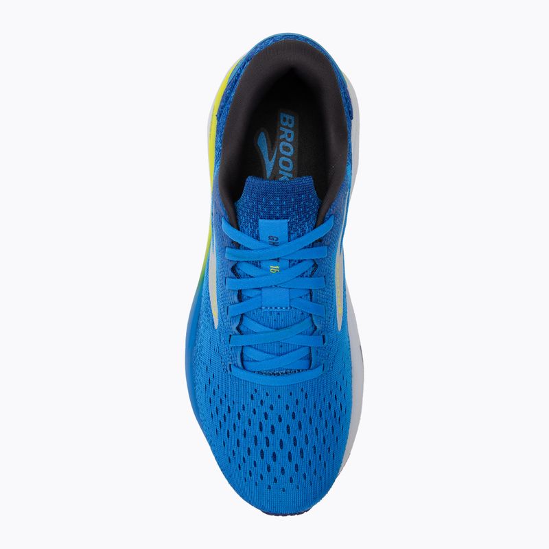 Buty do biegania męskie Brooks Ghost 16 electric blue/navy/lemon 5