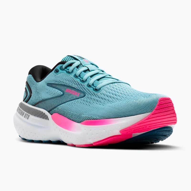 Buty do biegania damskie Brooks Glycerin GTS 21 moroccan blue/aqua/pink 8