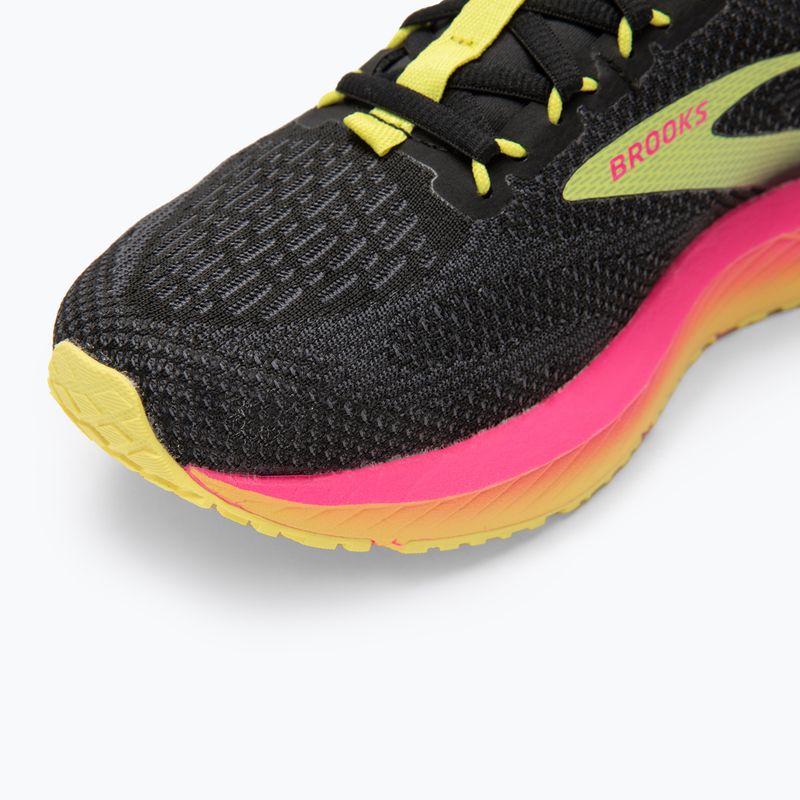 Buty do biegania damskie Brooks Revel 7 black/pink/lemon tonic 7