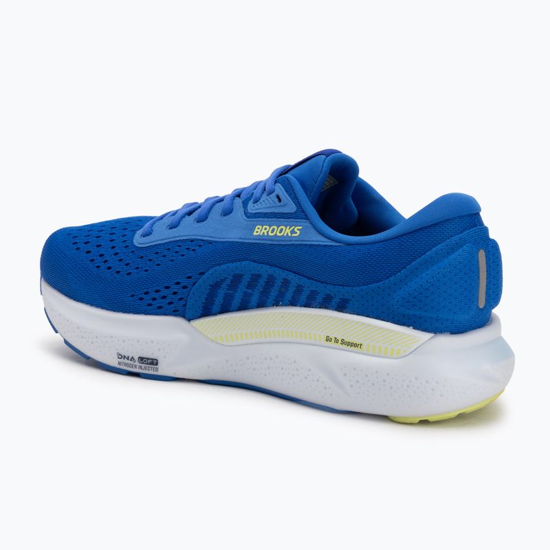 Buty do biegania męskie Brooks Adrenaline GTS 24 cobalt/neo yellow/peacoat 3