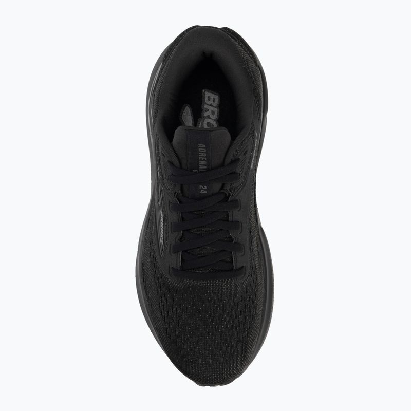 Buty do biegania damskie Brooks Adrenaline GTS 24 black/black/ebony 5