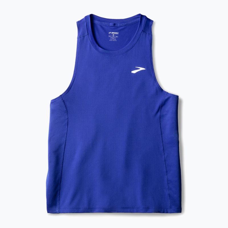 Koszulka do biegania męska Brooks Atmosphere Singlet 3.0 neo blue 6