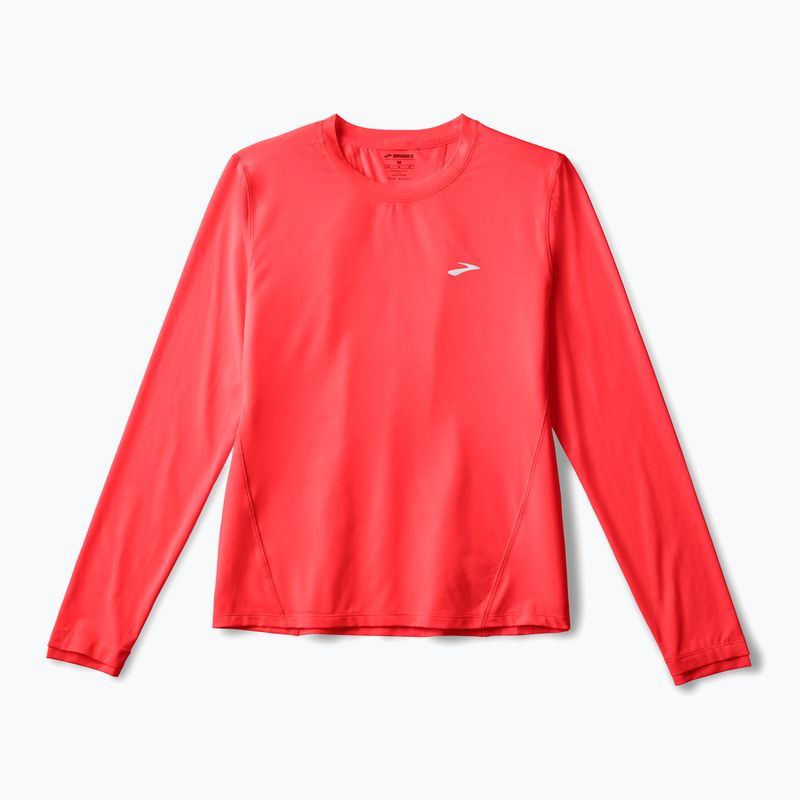 Longsleeve do biegania damski Brooks Sprint Free 3.0 neo cayenne 5