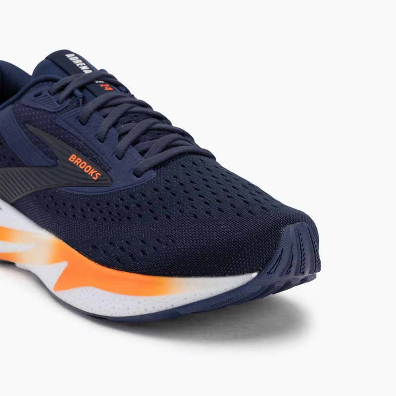Buty do biegania męskie Brooks Adrenaline GTS 24 peacoat/orange /white 7