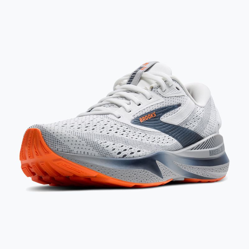 Buty do biegania męskie Brooks Adrenaline GTS 24 white/peacoat/alloy 14
