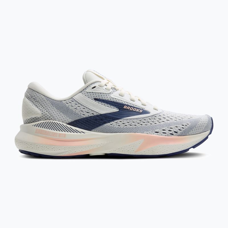 Buty do biegania damskie Brooks Adrenaline GTS 24 grey/blue ribbon/peach 9