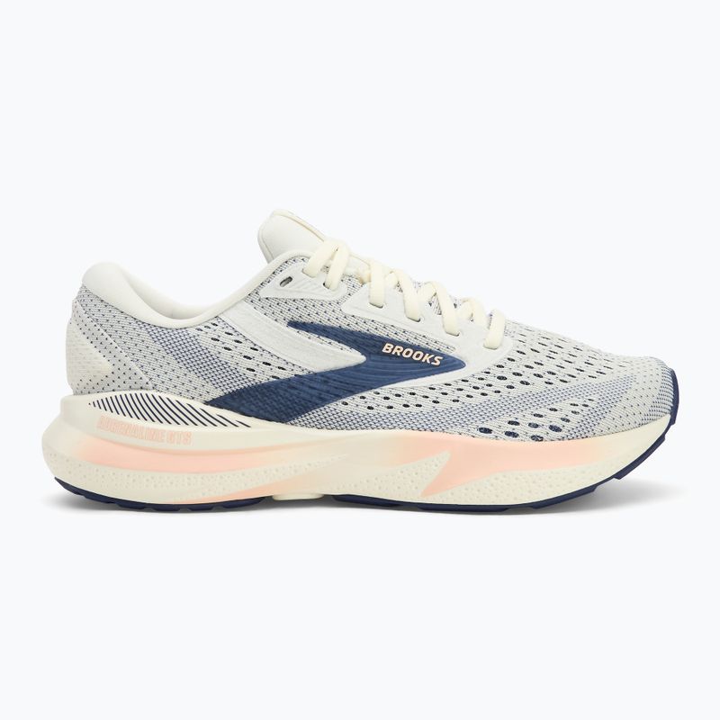 Buty do biegania damskie Brooks Adrenaline GTS 24 grey/blue ribbon/peach 2