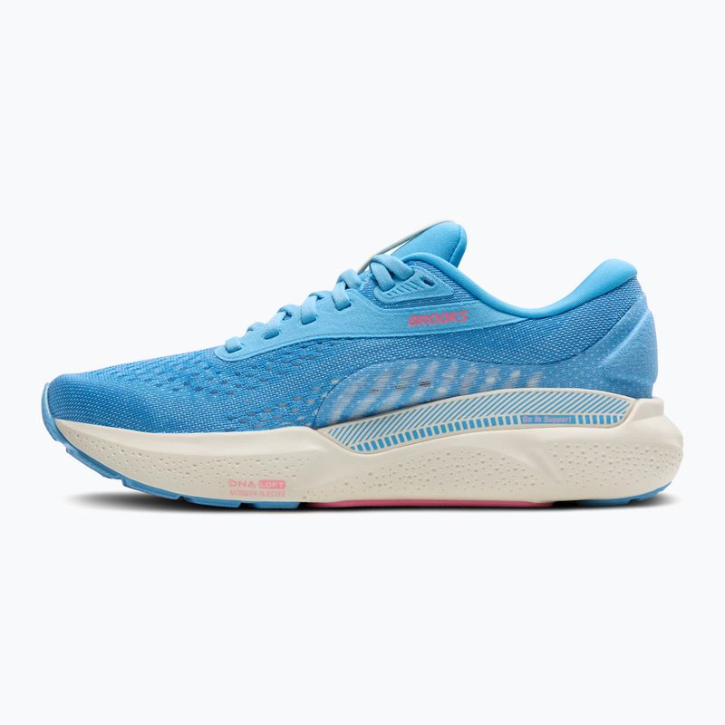 Buty do biegania damskie Brooks Adrenaline GTS 24 bonnie blue/grey/pink 10