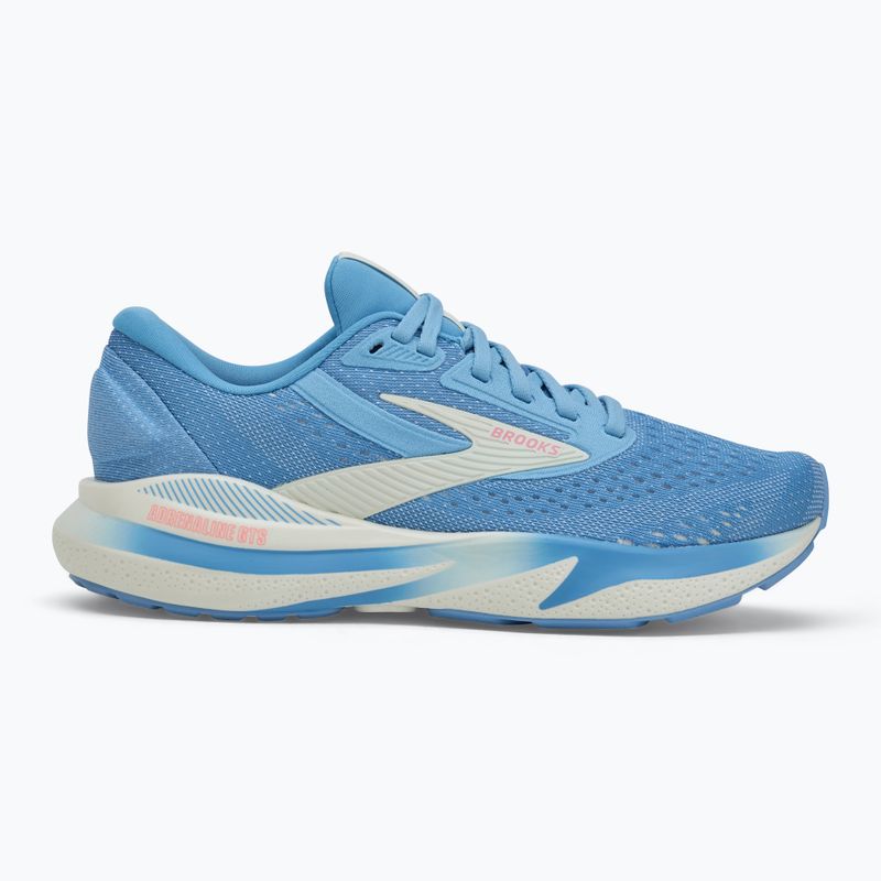 Buty do biegania damskie Brooks Adrenaline GTS 24 bonnie blue/grey/pink 2