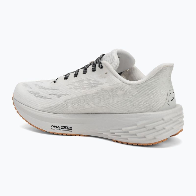Buty do biegania męskie Brooks Launch 11 white/grey/black 3
