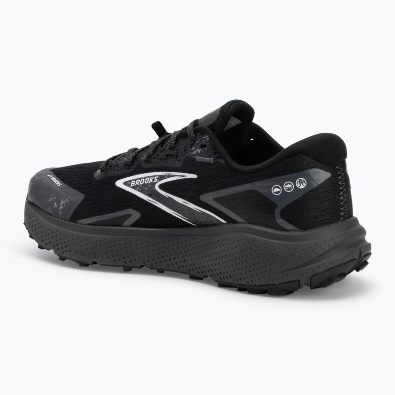 Buty do biegania męskie Brooks Divide 5 black/ebony/white 3