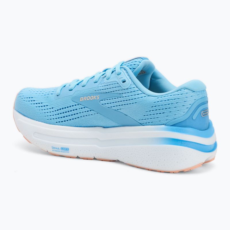 Buty do biegania damskie Brooks Ghost Max 2 baltic sea/bonnie blue/peach 3